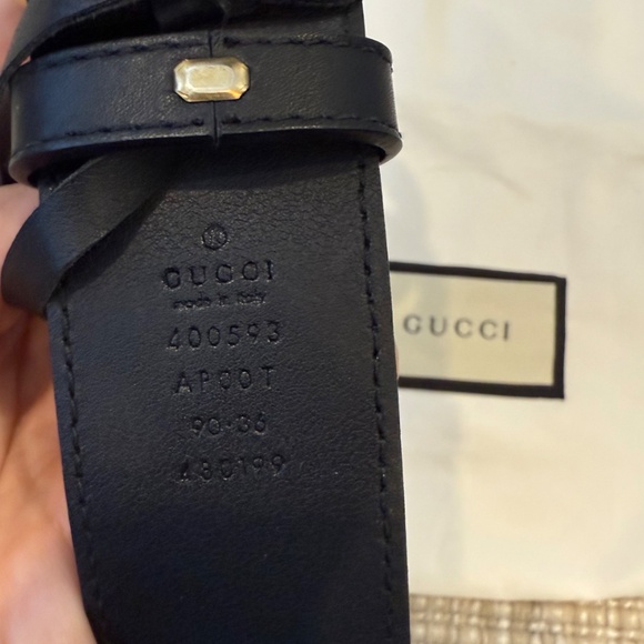 Gucci GG Marmont Wide Belt - Size 90cm / 36in - Picture 5 of 7